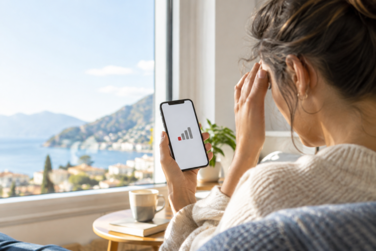 Aucun service sur iPhone : vérification de la connexion mobile