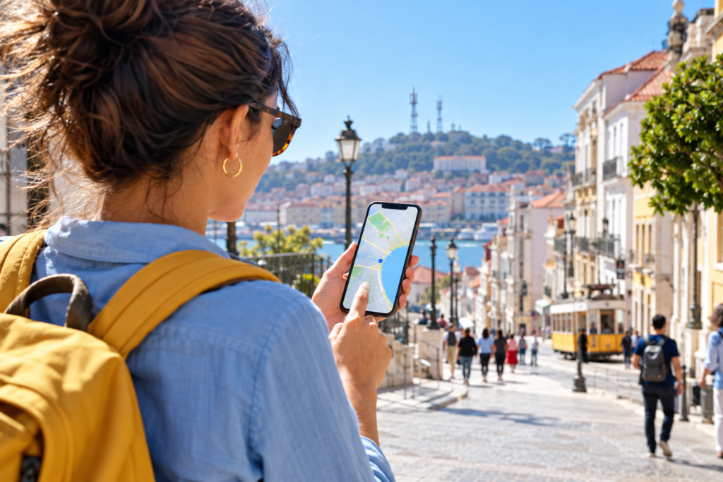 Cellular data on a smartphone keeps a commuter connected away from Wi-Fi