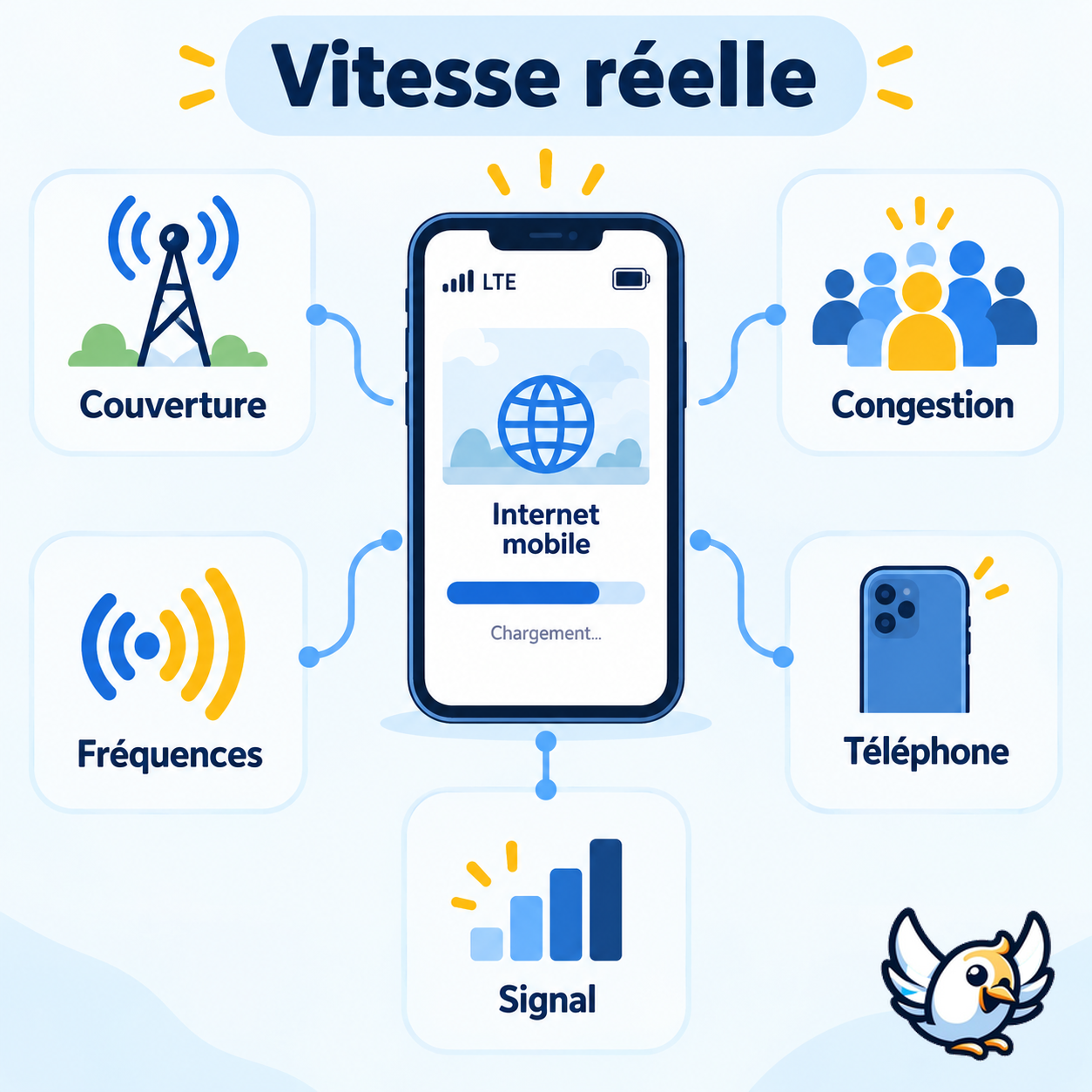 LTE ou 4G : les facteurs qui déterminent la vitesse réelle du réseau mobile