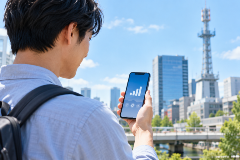 LTEと4Gの違いをスマートフォンで確認する日本の利用者