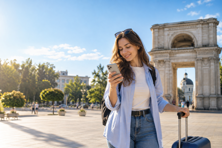 Moldova roaming în Uniunea Europeană: călător cu telefonul la Chișinău în 2026