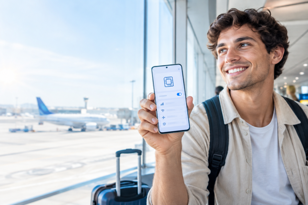 OPPO Reno14 F 5G z eSIM – nowoczesny smartfon gotowy do podróży