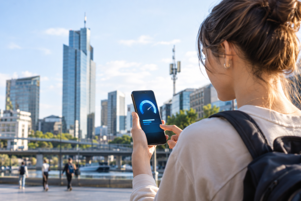 Швидкість 5G: перевірка мобільного інтернету на смартфоні