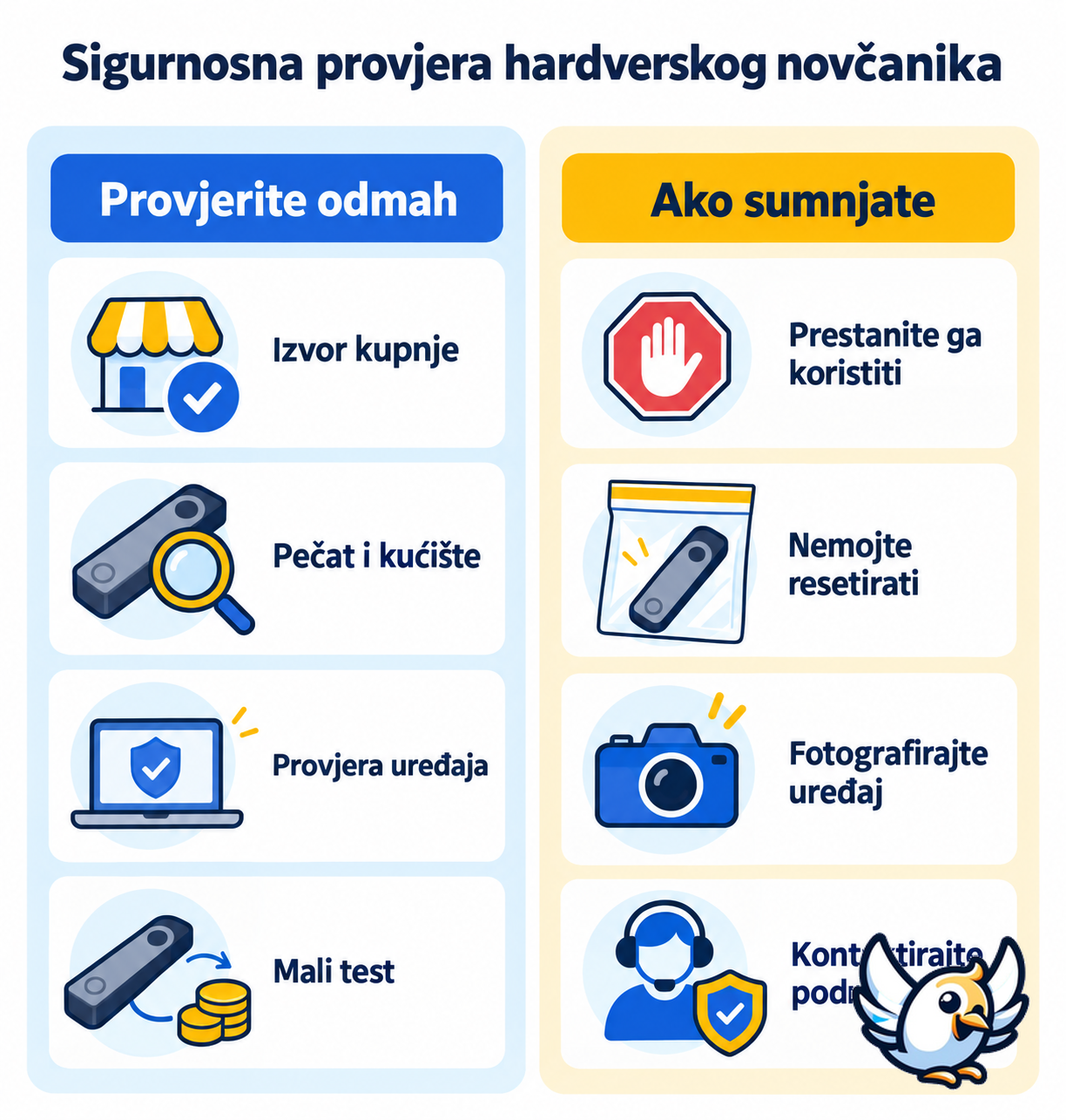 Sigurnosna provjera Ledger hardverskog novčanika nakon izvješća o eSIM implantatu