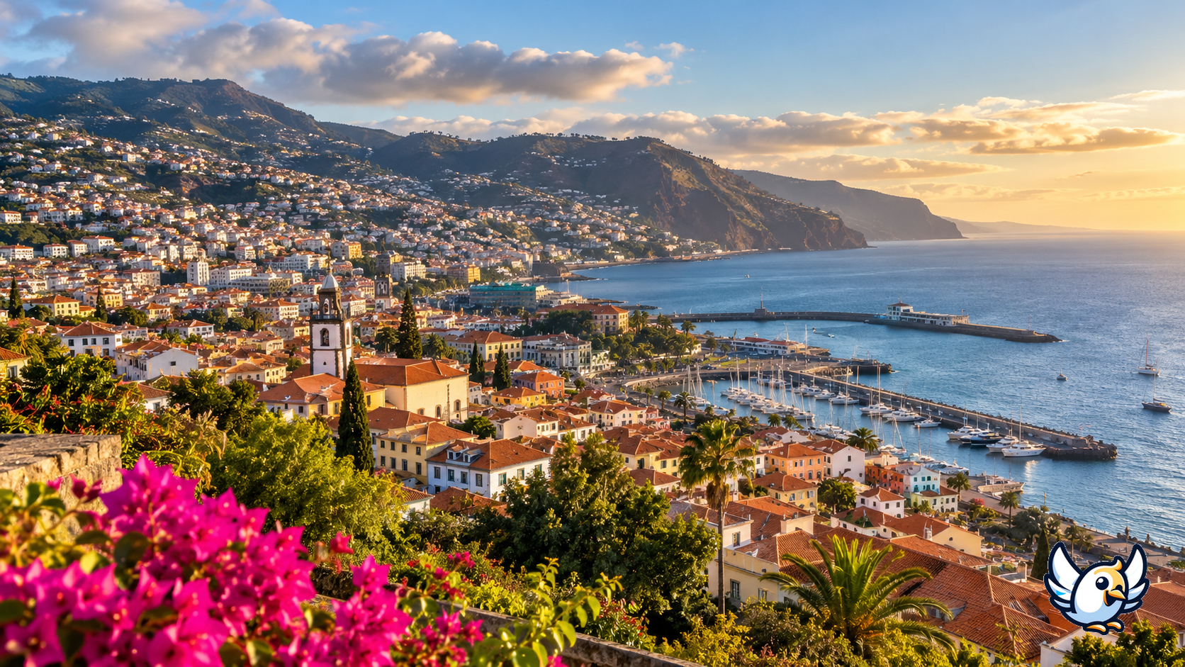 Silvester na Madeire: výhľad na Funchal a Atlantický oceán z vyhliadky