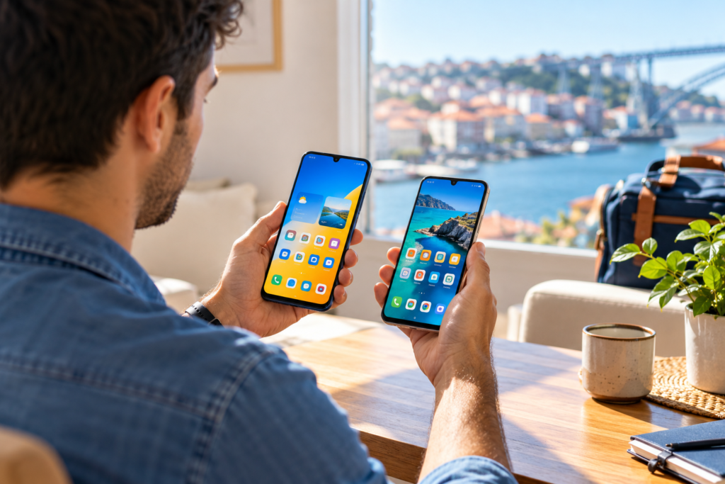 Telemóvel: comparar dois smartphones antes de escolher o equipamento ideal