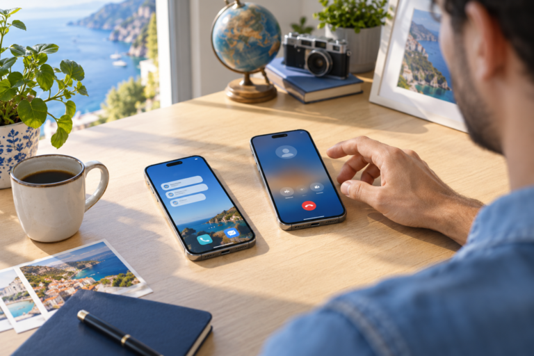 Use the same phone number on two iPhones with iOS 27 iPhone Handoff