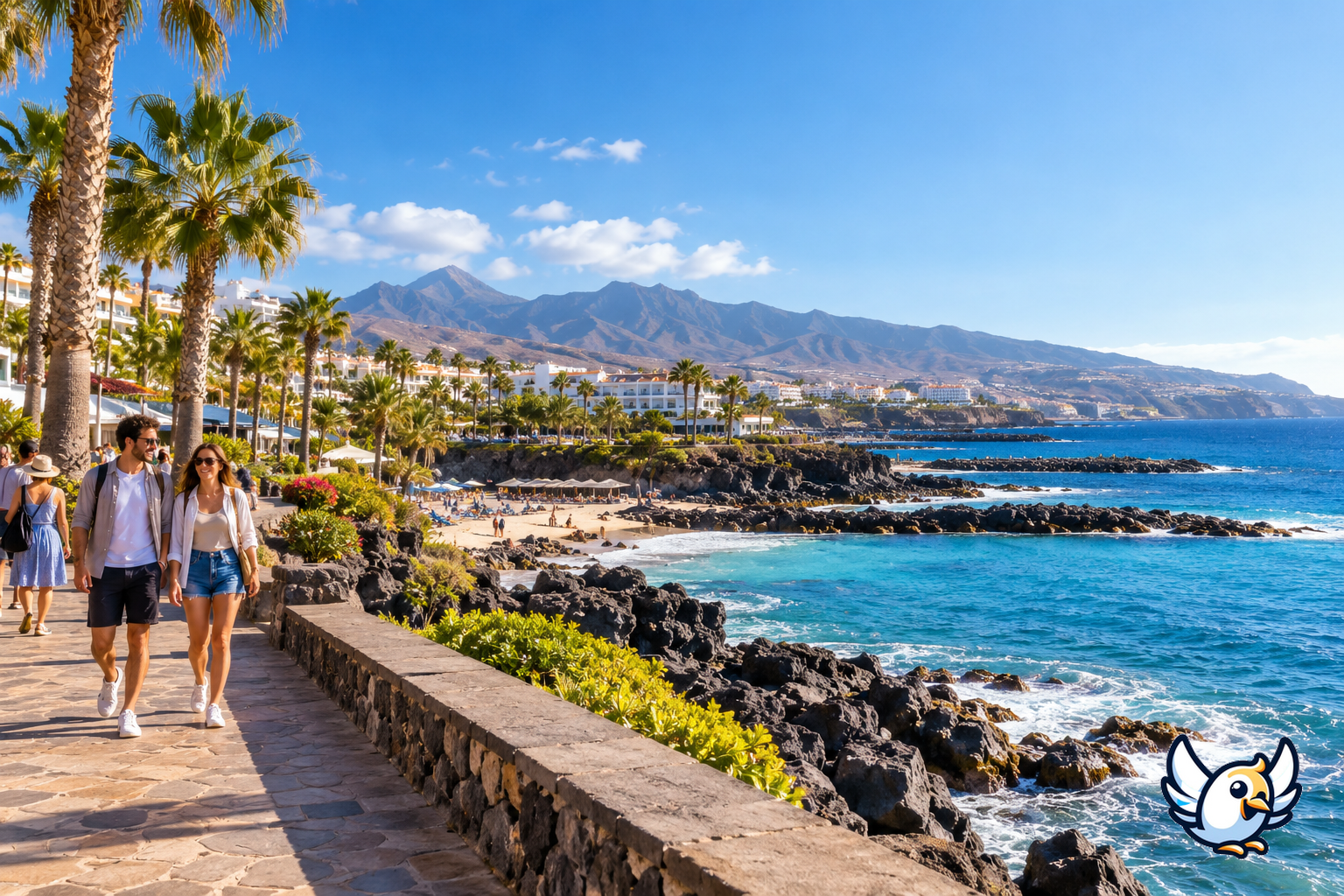 Vacanze di Capodanno a Tenerife tra passeggiate sul mare e costa vulcanica