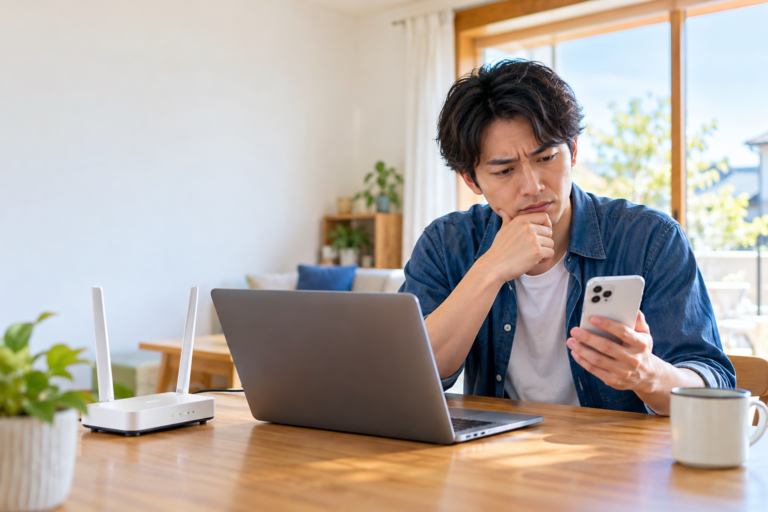 Wi-Fiにつながっているのにインターネットなしで困る人の対処法